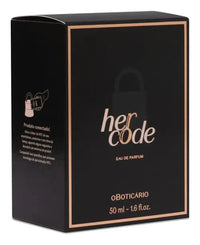 Her Code Eau de Parfum Feminino 50ml O Boticário