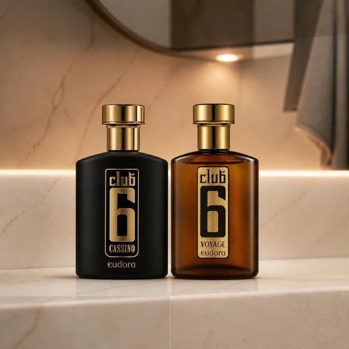 Kit Club 6 Voyage + Cassino Colônia 95ml Eudora - comprar online