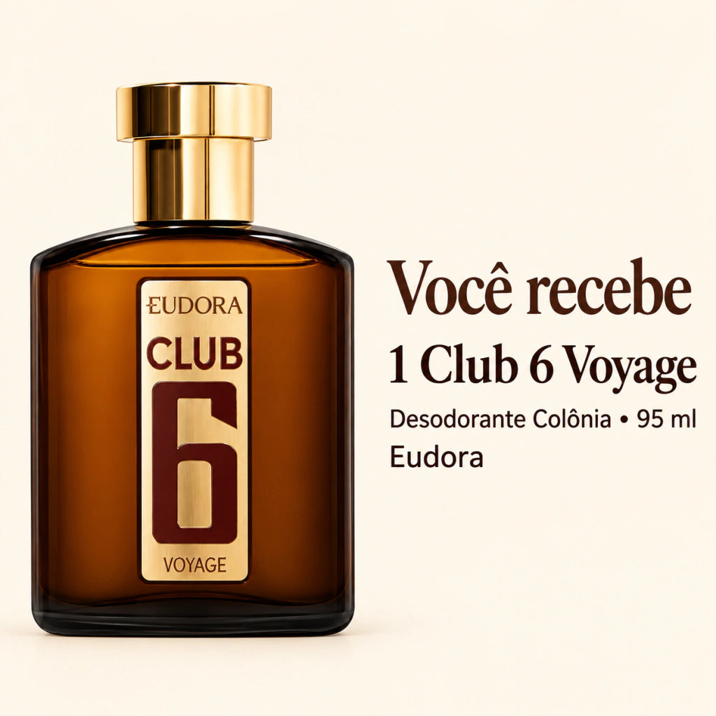 Imagem do Eudora Club 6 Voyage Desodorante Colônia 95ml