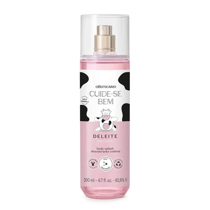 Body Splash Cuide-se Bem Deleite O Boticário 200ml