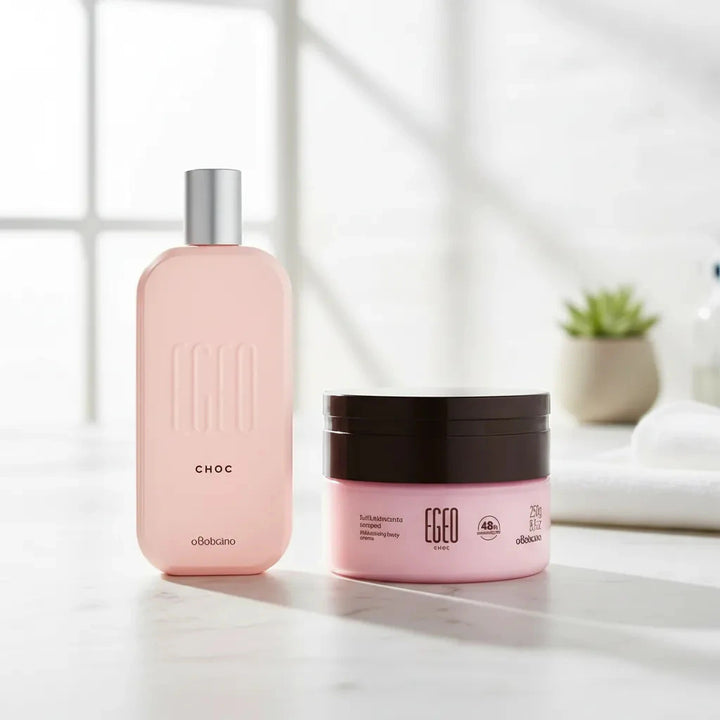 Kit Presente Colônia Egeo Choc + Suflê Hidratante Corporal - comprar online