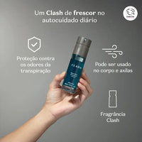 Body Spray Desodorante Clash 100ml O Boticário na internet