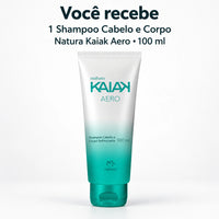 Imagem do Shampoo Cabelo e Corpo Masculino Natura Kaiak Aero 100 ml