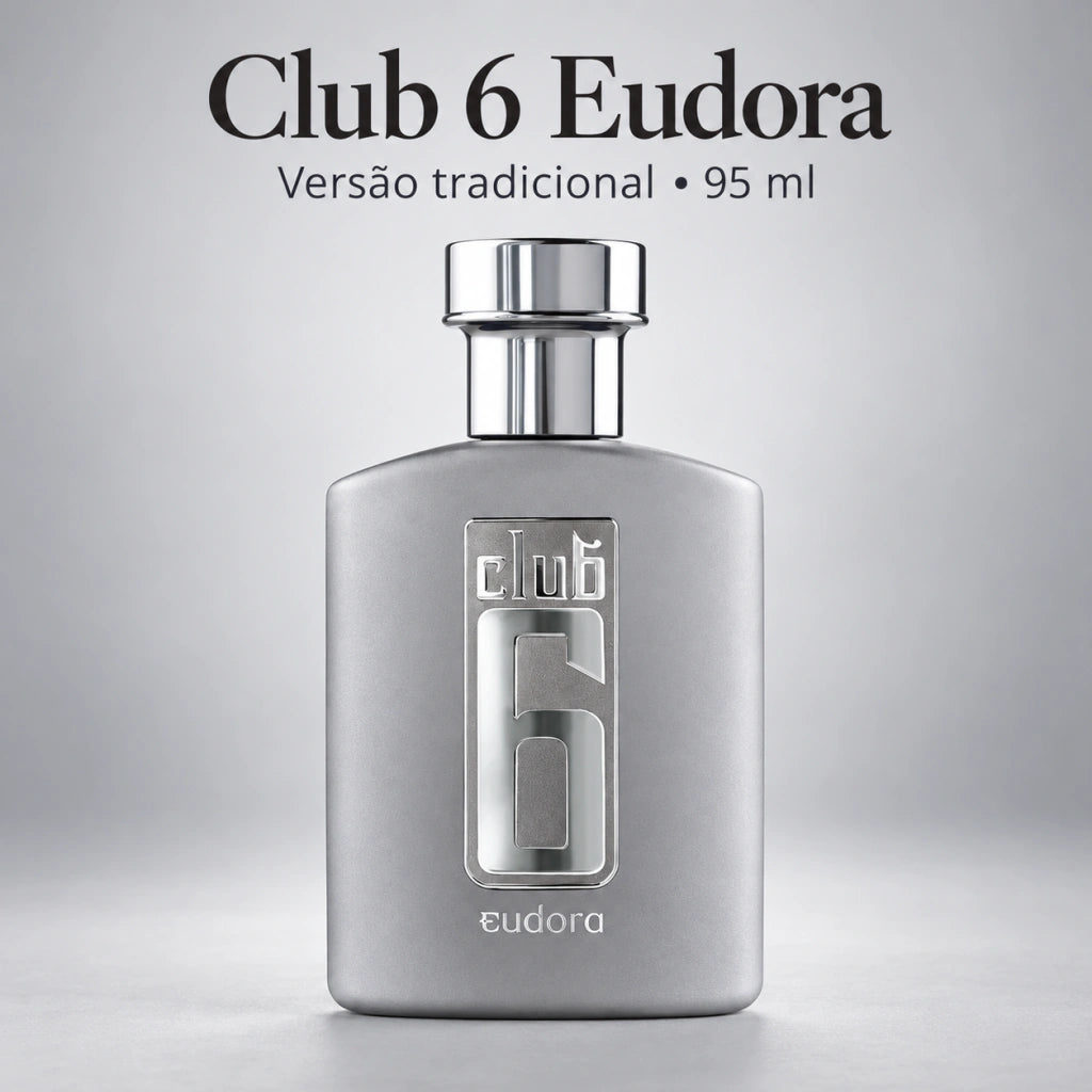Club 6 Desodorante Colônia 95ml Eudora - loja online