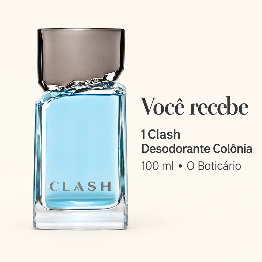Imagem do Clash Desodorante Colônia 100ml O Boticário