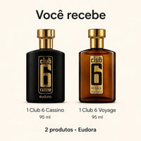 Imagem do Kit Club 6 Voyage + Cassino Colônia 95ml Eudora
