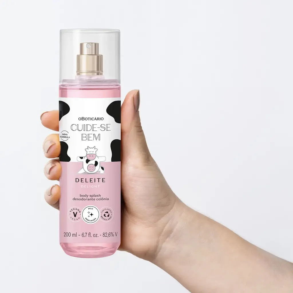Body Splash Cuide-se Bem Deleite O Boticário 200ml