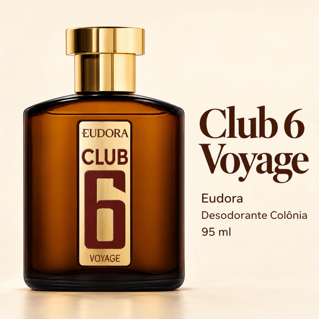 Eudora Club 6 Voyage Desodorante Colônia 95ml - loja online
