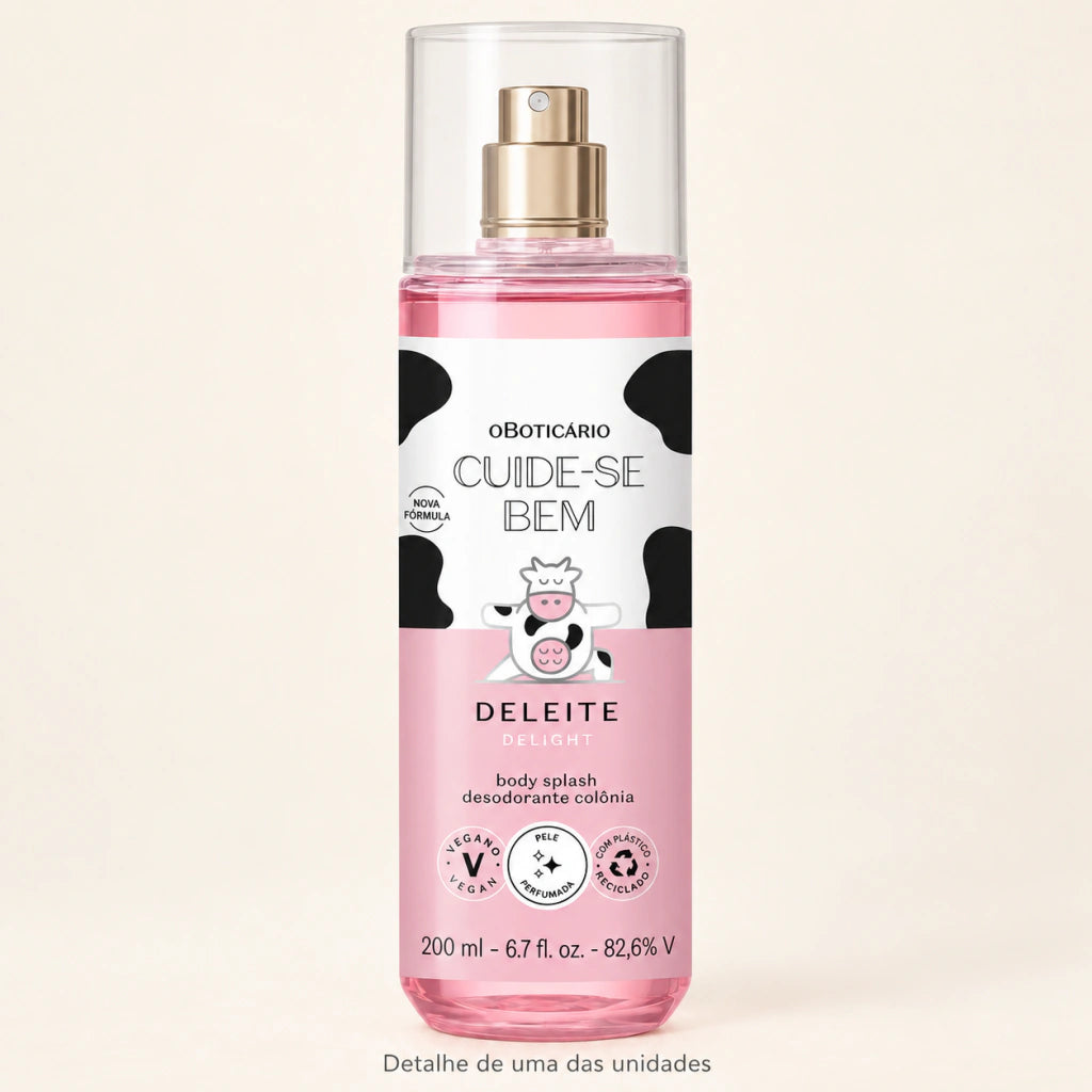 Boticário Body Splash Cuide-se Bem Deleite 200ml (2 Itens) Feminino na internet