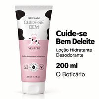 Loção Hidratante Desodorante Cuide-se Bem Deleite 200ml O Boticário
