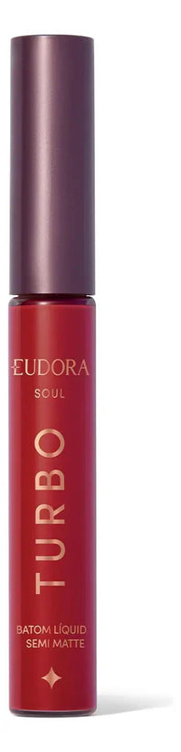 Eudora Soul Turbo Batom Líquido Vermelho Turbinado Semi Mate na internet