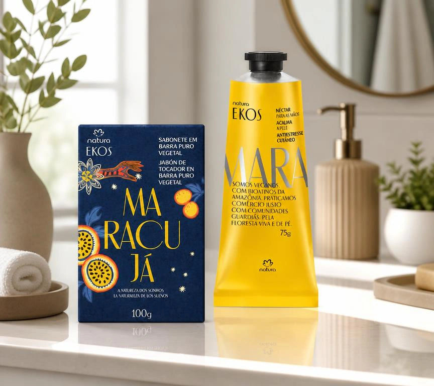 Kit Natura Ekos Maracujá Sabonete + Néctar para Mãos - comprar online