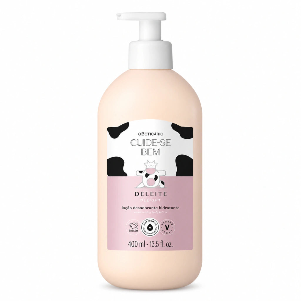 Loção Hidratante Desodorante Corporal Cuide-Se Bem Deleite 400Ml