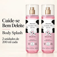 Boticário Body Splash Cuide-se Bem Deleite 200ml (2 Itens) Feminino