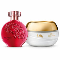 Kit Floratta Red Colônia 75ml + Creme Lily 250g O Boticário