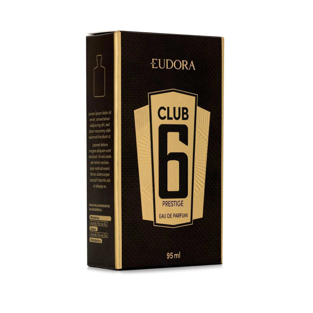 Club 6 Prestige Eau De Parfum 95Ml - loja online