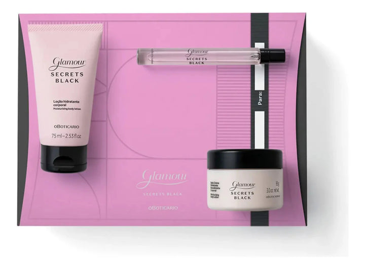 O Boticário Secrets Black Glamour Secrets Black Feminino - comprar online