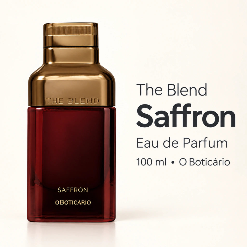 The Blend Saffron Eau De Parfum Masculino O Boticário 100ml