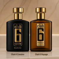 Kit Club 6 Voyage + Cassino Colônia 95ml Eudora na internet