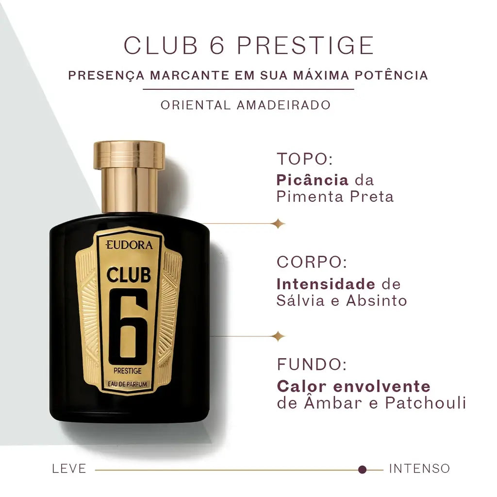 Club 6 Prestige Eau De Parfum 95Ml na internet