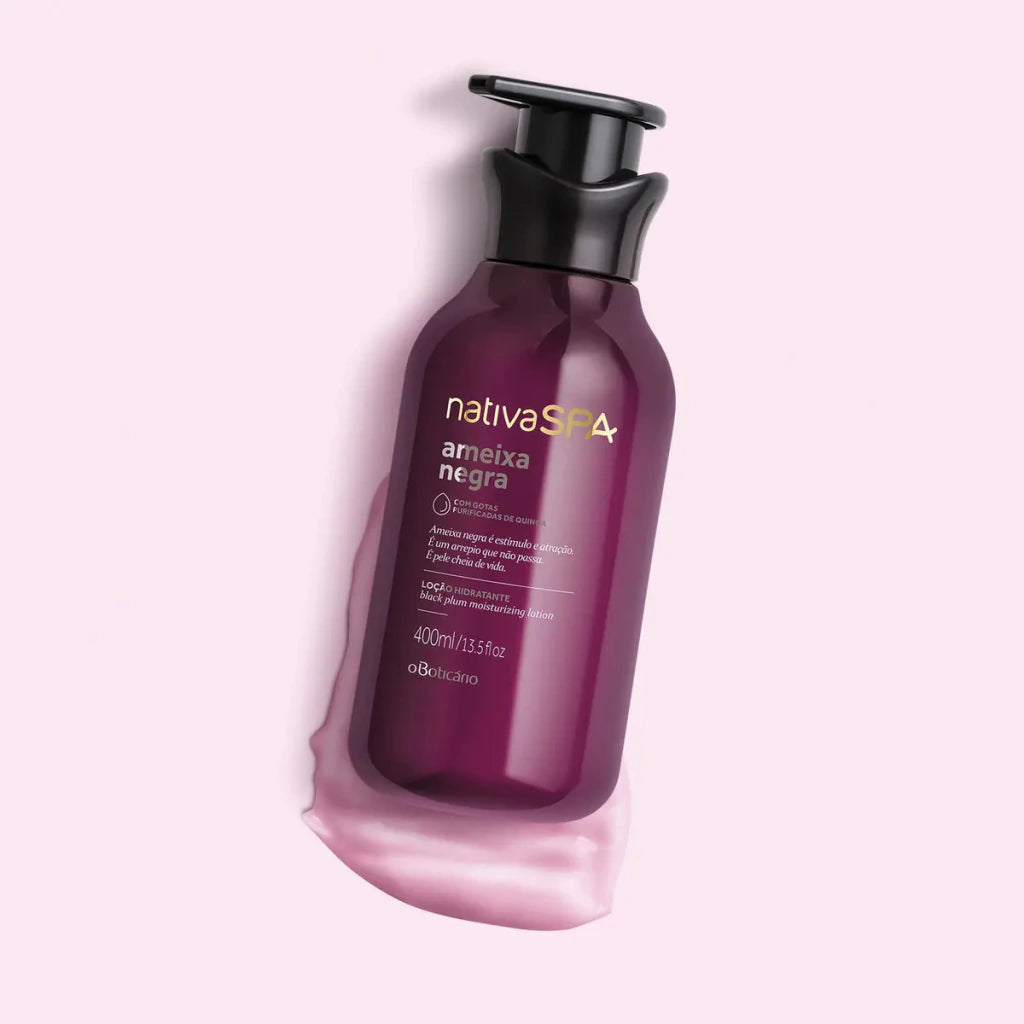 Loção Hidratante Desodorante Corporal Nativa Spa Ameixa Negra O Boticário 400ml na internet