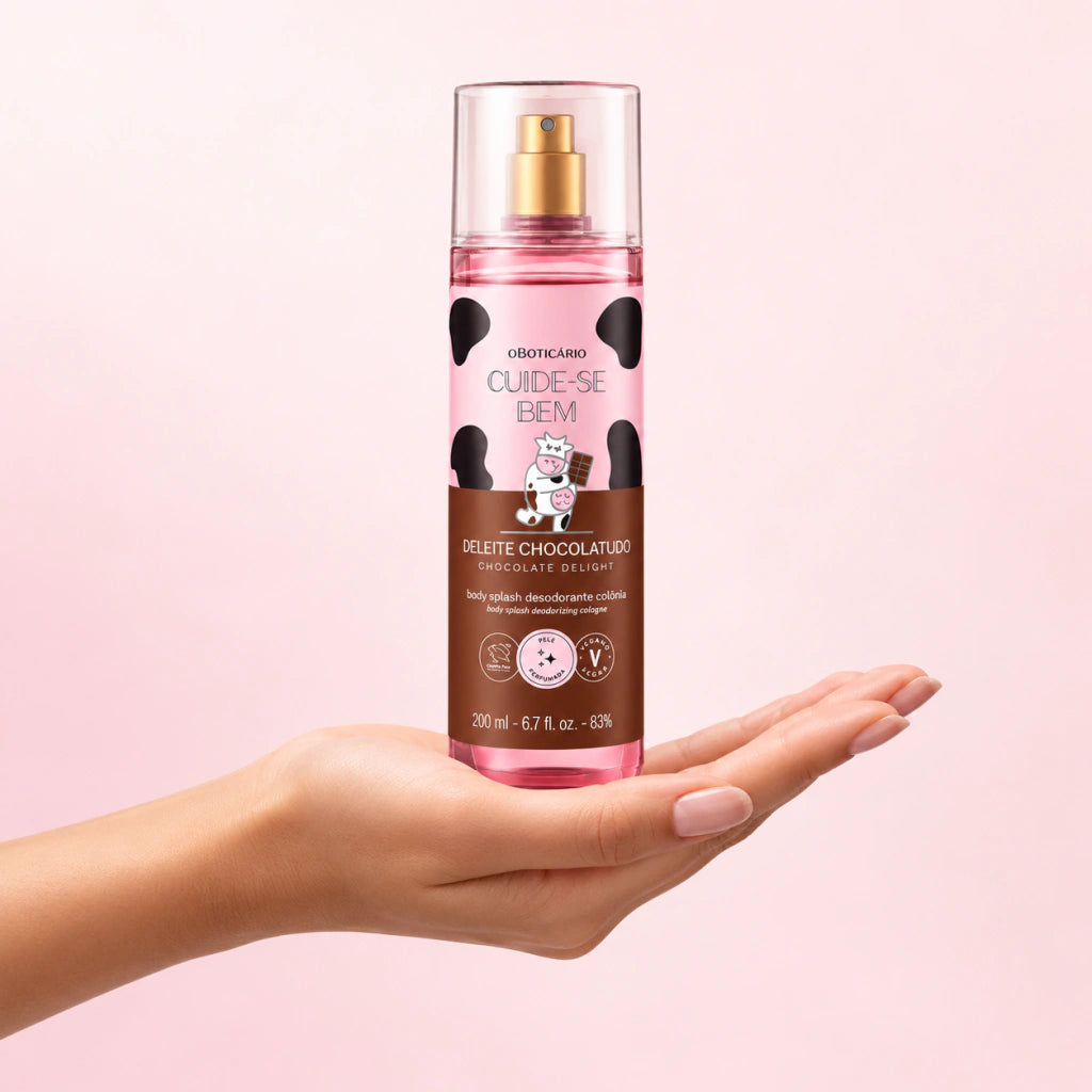 Body Splash Deleite Chocolatudo 200ml O Boticário - comprar online