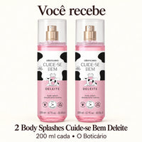 Imagem do Boticário Body Splash Cuide-se Bem Deleite 200ml (2 Itens) Feminino