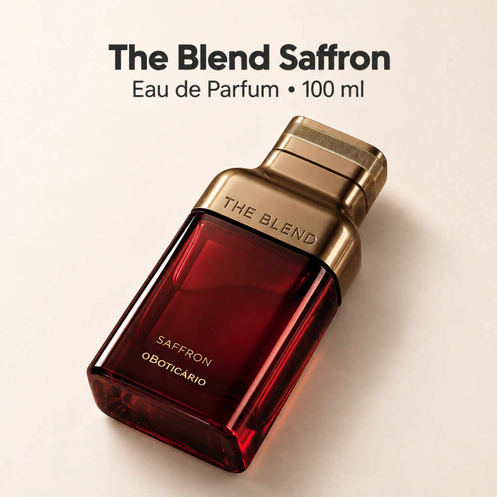 The Blend Saffron Eau De Parfum Masculino O Boticário 100ml - loja online