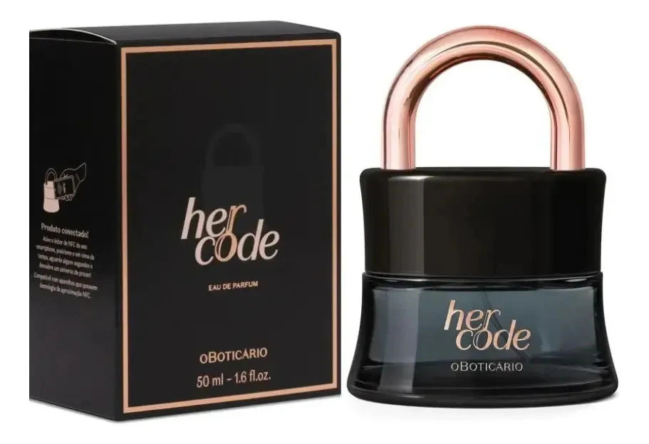 Her Code Eau de Parfum Feminino 50ml O Boticário