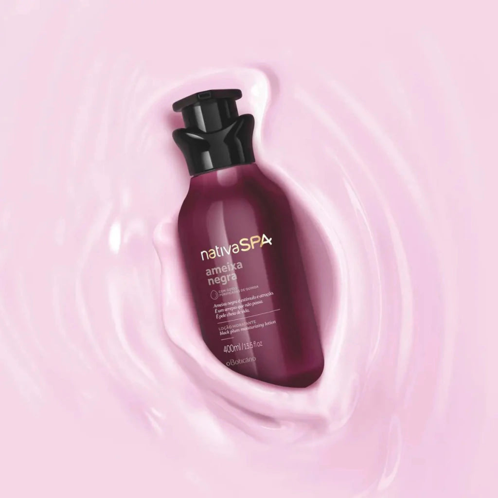 Loção Hidratante Desodorante Corporal Nativa Spa Ameixa Negra O Boticário 400ml - comprar online