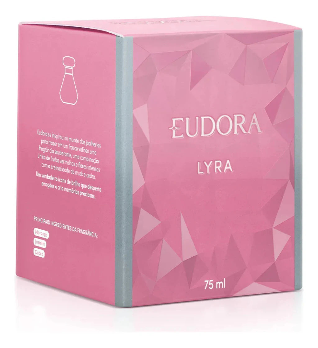 Lyra Desodorante Colônia Feminino 75ml Eudora