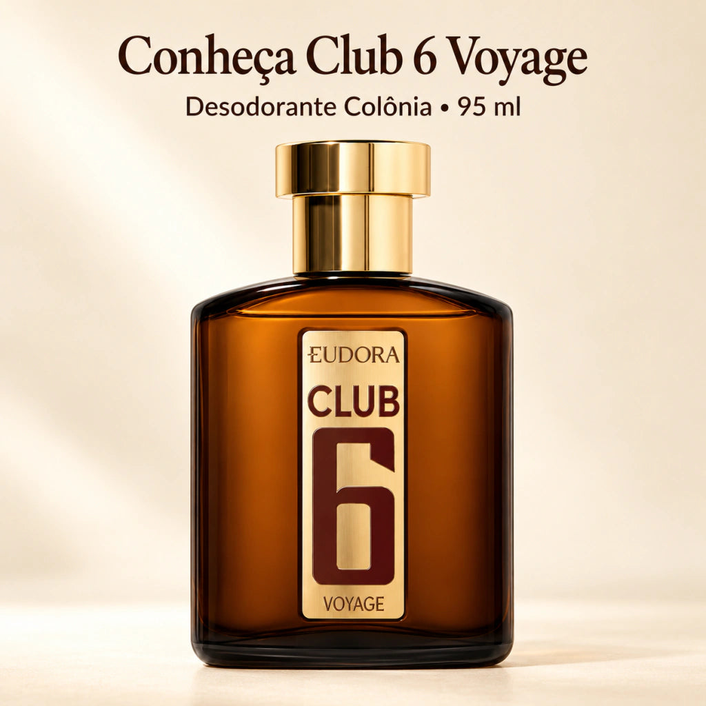 Eudora Club 6 Voyage Desodorante Colônia 95ml