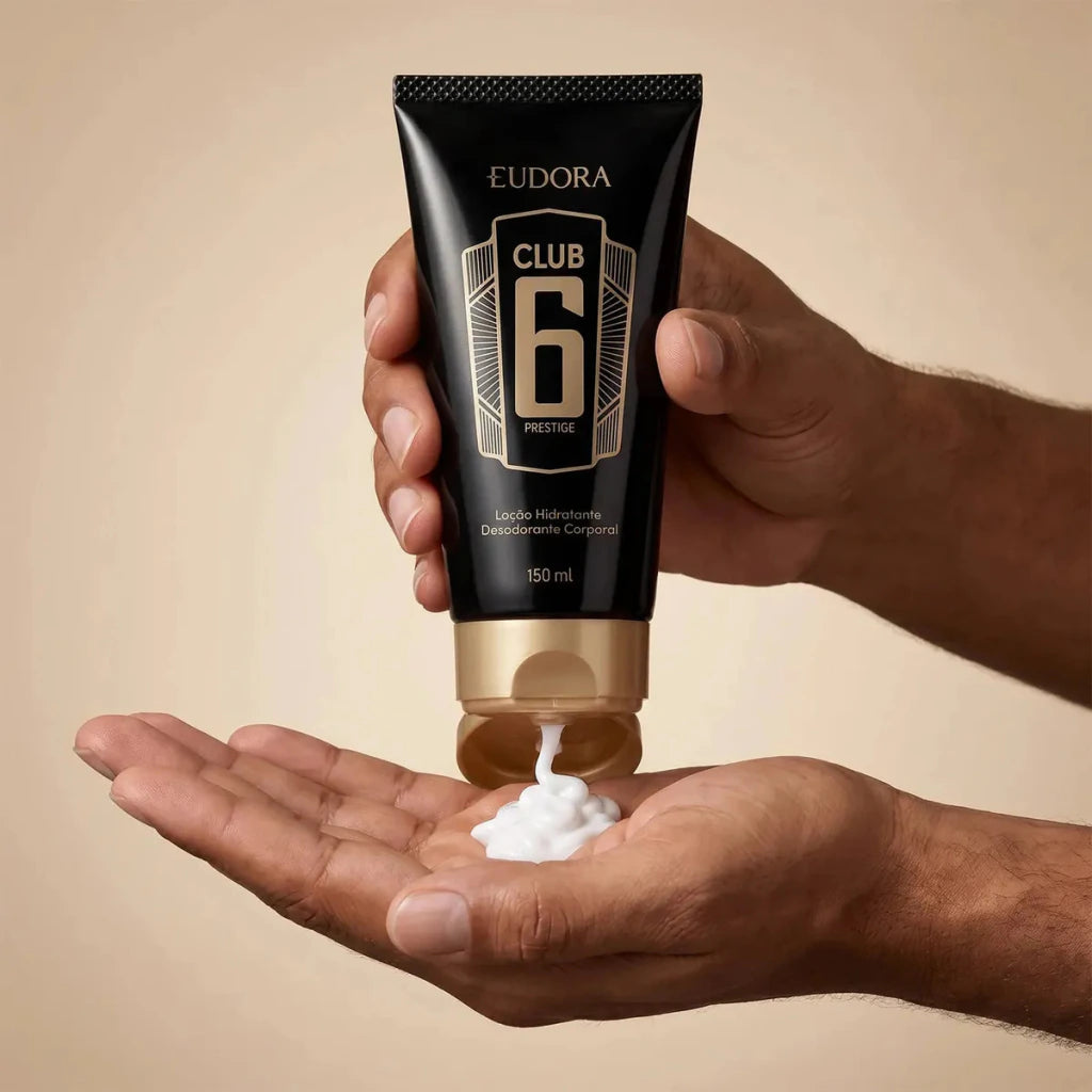 Club 6 Prestige Loção Desodorante Hidratante Corporal 150Ml na internet