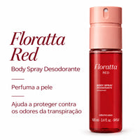 Body Spray Desodorante Floratta Red 100ml