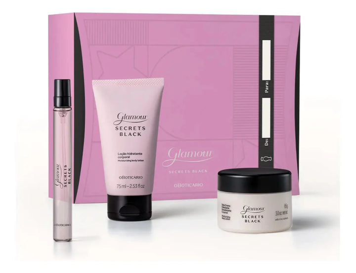 O Boticário Secrets Black Glamour Secrets Black Feminino