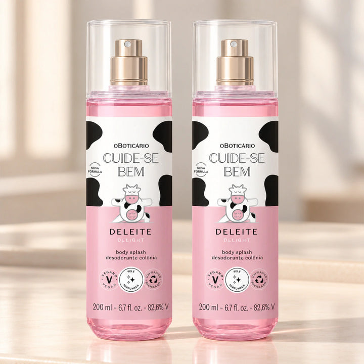 Boticário Body Splash Cuide-se Bem Deleite 200ml (2 Itens) Feminino - comprar online